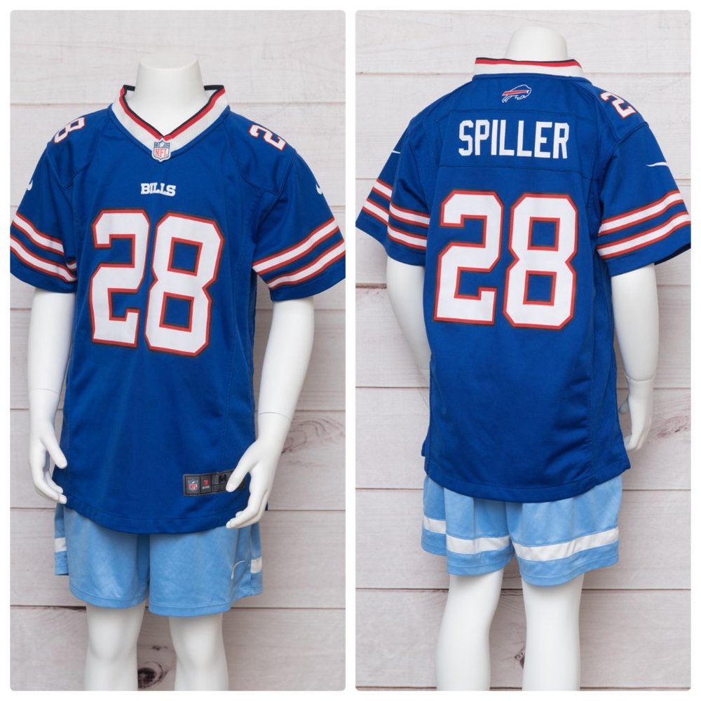 Nike Buffalo Bills MEDIUM Boys Jersey EUC